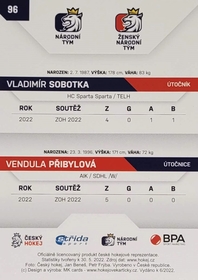 Vladimír Sobotka, Vendula Přibylová 2021/22 MK PROMO 