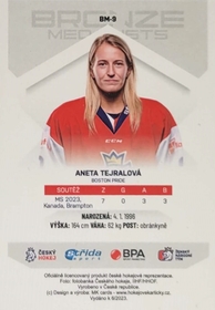 Aneta Tejralová 2022/23 MK Bronze Medalists Woman PROMO ražba