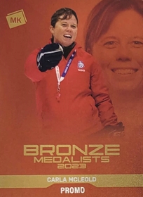 Carla McLeold 2022/23 MK Bronze Medalists Woman PROMO ražba