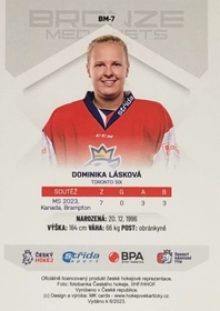 Dominika Lásková 2022/23 MK Bronze Medalists Woman PROMO ražba
