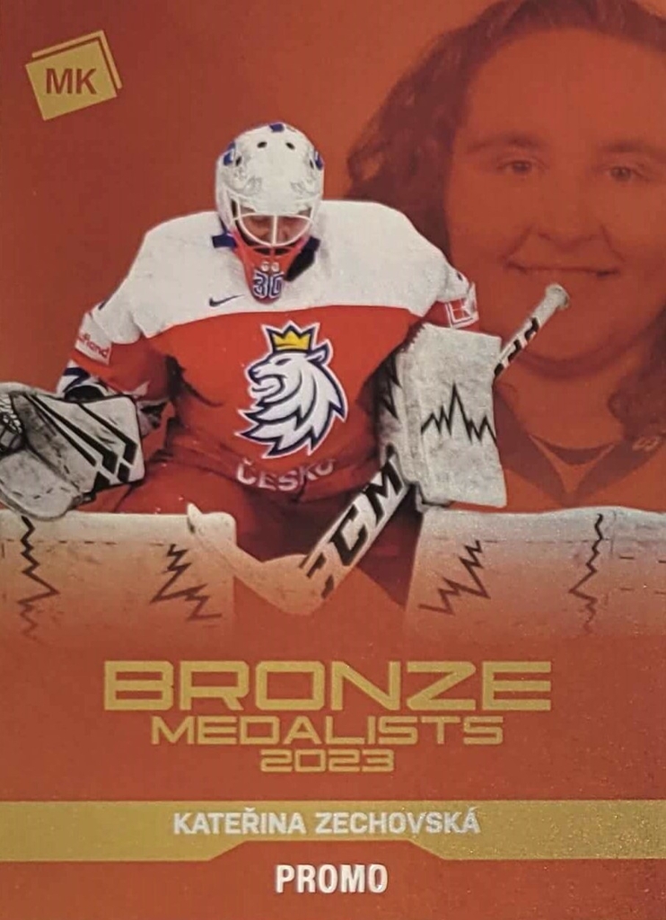 Kateřina Zechovská 2022/23 MK Bronze Medalists Woman PROMO ražba