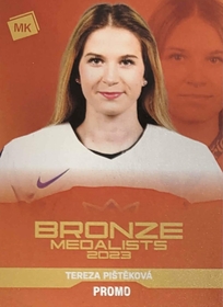 Tereza Pištěková 2022/23 MK Bronze Medalists Woman PROMO ražba