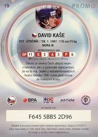 David Kaše 2016/17 MK PROMO