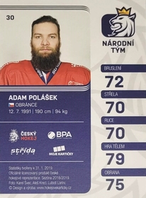 Adam Polášek 2018/19 MK Paraler GOLD PROMO