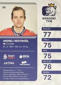 Andrej Nestrašil 2018/19 MK Paraler GOLD PROMO