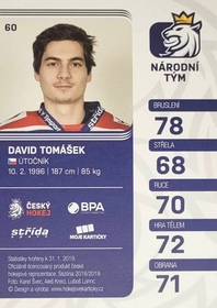 David Tomášek 2018/19 MK Paraler GOLD PROMO