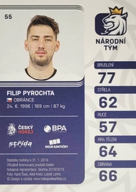 Filip Pyrochta 2018/19 MK Paraler GOLD PROMO