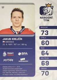 Jakub Krejčík 2018/19 MK Paraler GOLD PROMO
