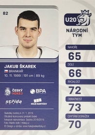 Jakub Škarek 2018/19 MK Paraler GOLD PROMO