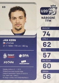 Jan Kern 2018/19 MK Paraler GOLD PROMO