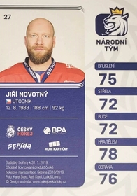 Jiří Novotný 2018/19 MK Paraler GOLD PROMO
