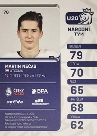 Martin Nečas 2018/19 MK Paraler GOLD PROMO