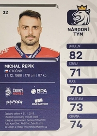 Michal Řepík 2018/19 MK Paraler GOLD PROMO