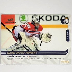Ondřej Pavelec 2018/19 MK Paraler GOLD PROMO
