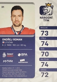 Ondřej Roman 2018/19 MK Paraler GOLD PROMO