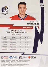 Dominik Kubalík 2023 MK EXPO Ostrava