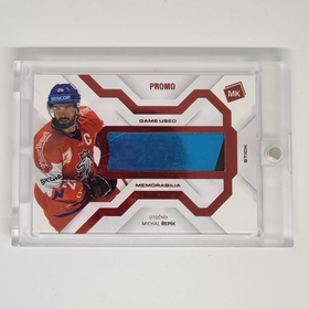 Michal Řepík 2021/22 MK Národní tým Game used stick PROMO