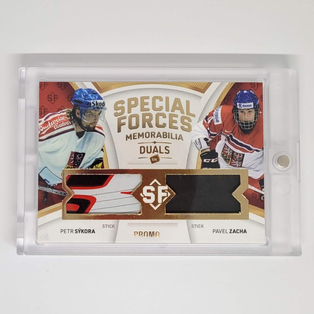 Petr Sýkora, Pavel Zacha 2021/22 MK Národní tým Special Forces Duals PROMO