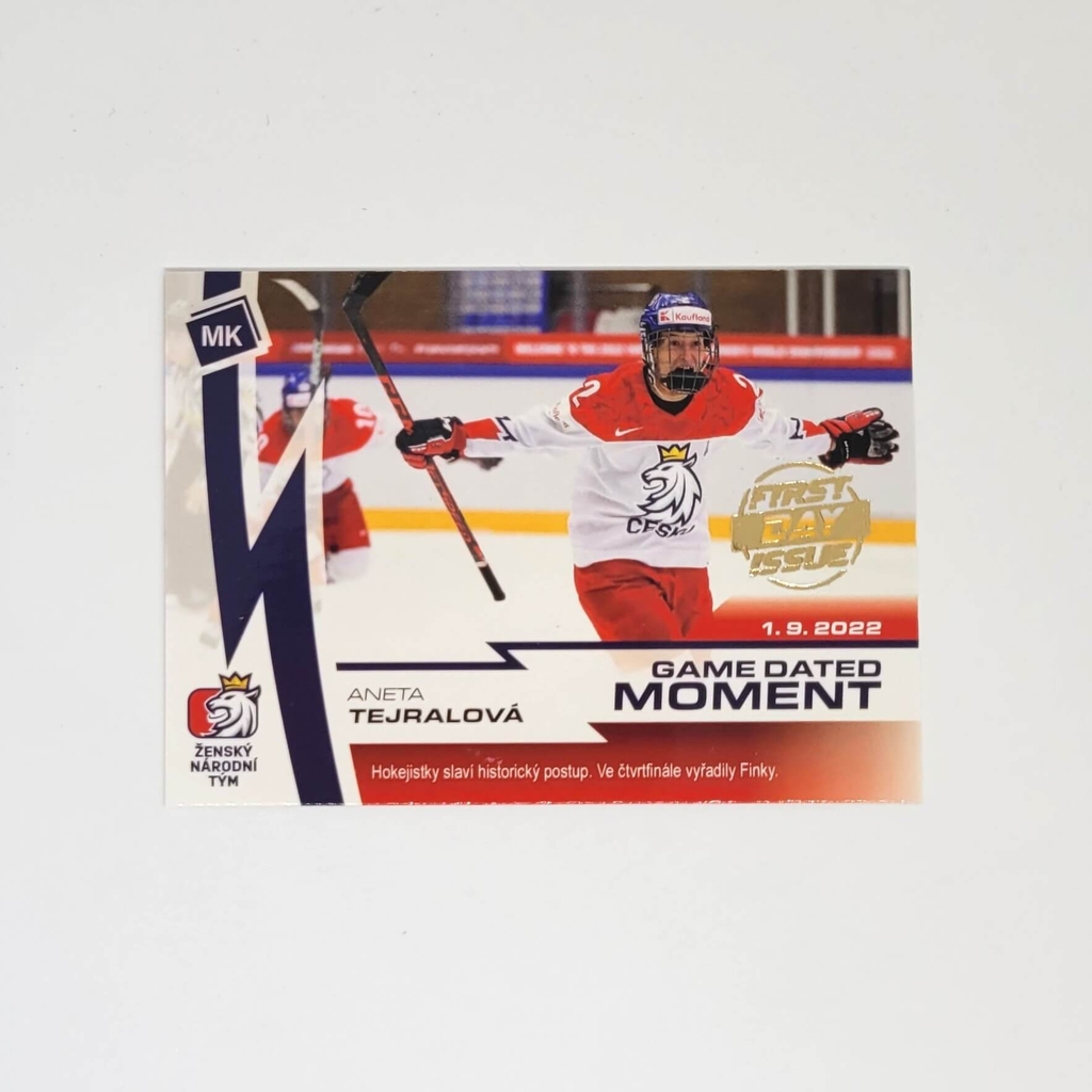 Aneta Tejralová 2023 MK Národní tým First Day Issue