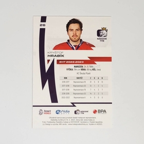 Kryštof Hrabík 2023 MK Národní tým First Day Issue