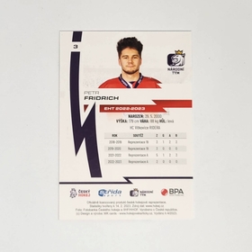 Petr Fridrich 2023 MK Národní tým First Day Issue