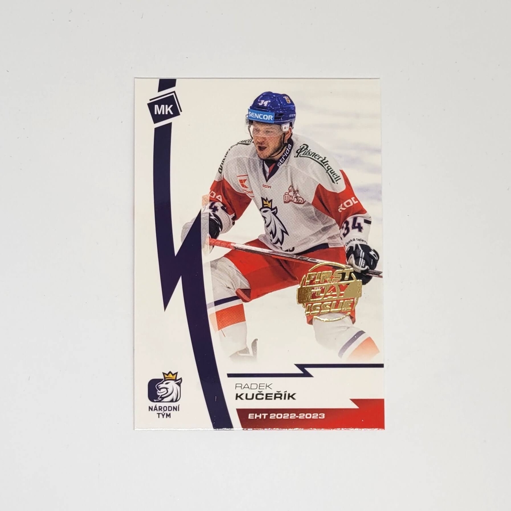 Radek Kučeřík 2023 MK Národní tým First Day Issue