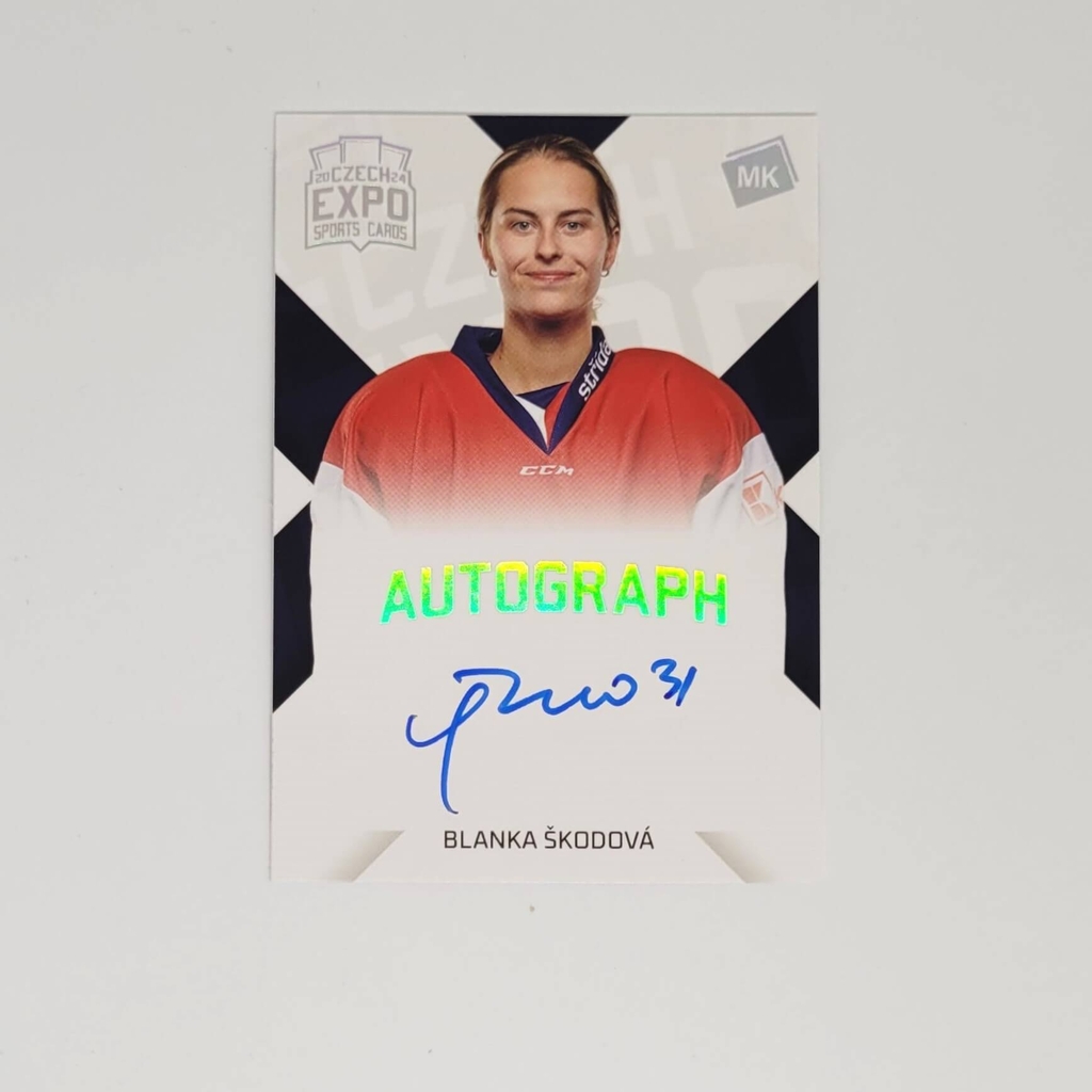 Blanka Škodová 2024 MK EXPO Kladno Autograph + certifikát AW