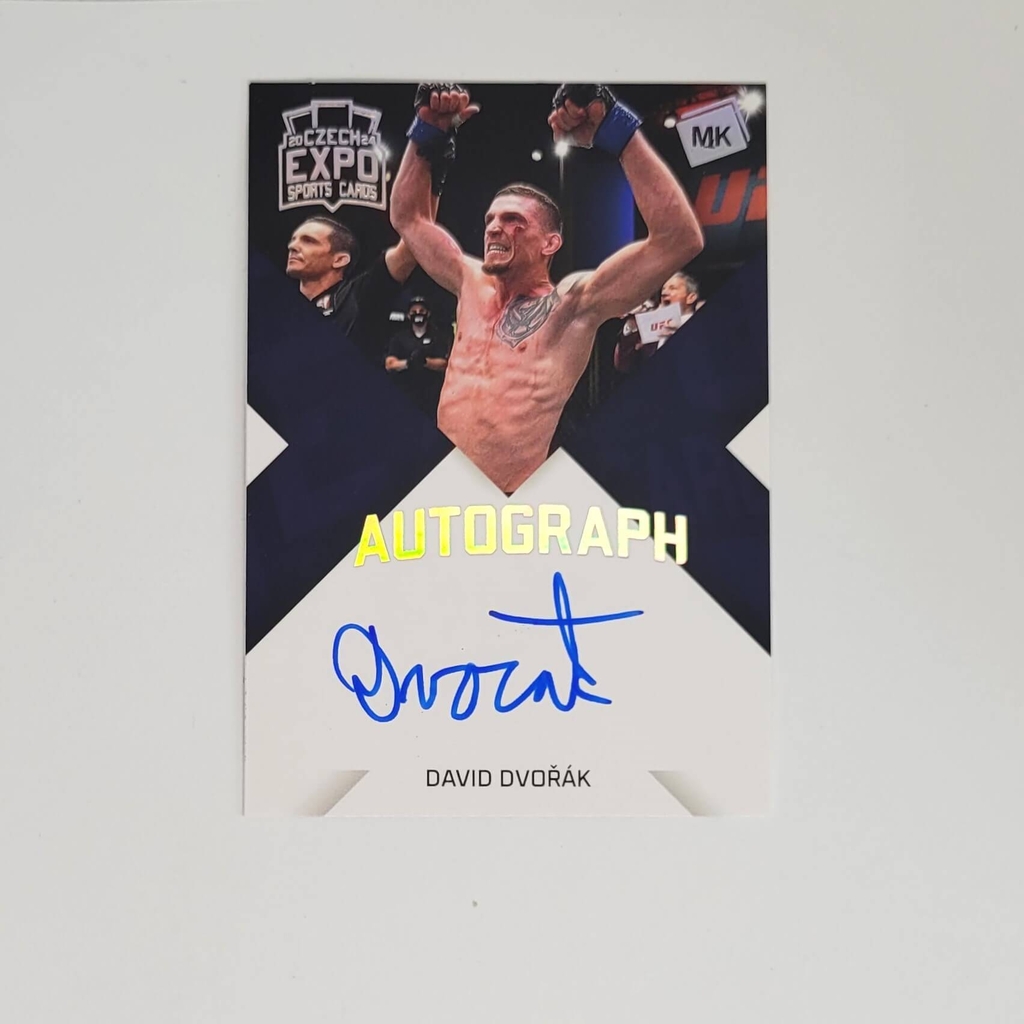 David Dvořák 2024 MK EXPO Kladno Autograph + certifikát AW