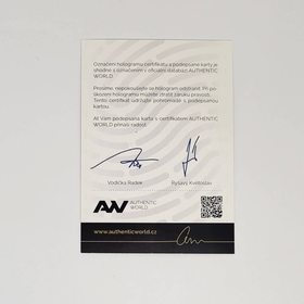 Jaroslav Pouzar 2024 MK EXPO Kladno Autograph + certifikát AW