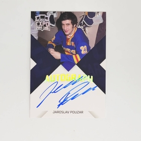 Jaroslav Pouzar 2024 MK EXPO Kladno Autograph + certifikát AW