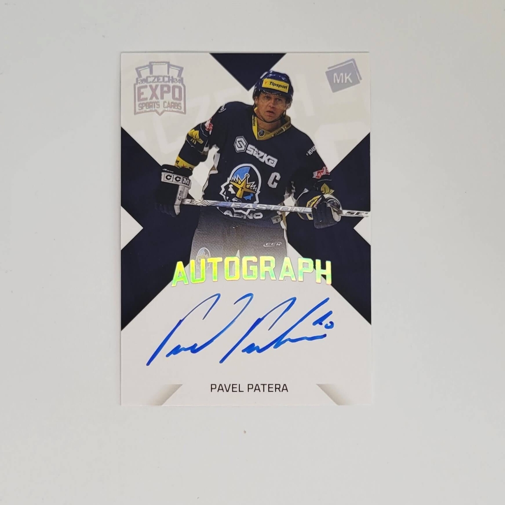 Pavel Patera 2024 MK EXPO Kladno Autograph + certifikát AW