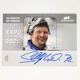 Dušan Salfický 2020 MK EXPO Pardubice Autograph