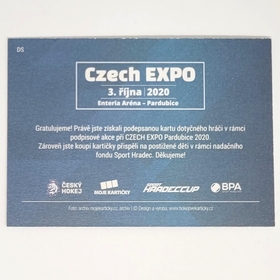 Dušan Salfický 2020 MK EXPO Pardubice Autograph