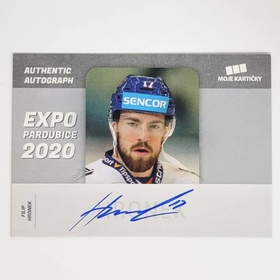 Filip Hronek 2020 MK EXPO Pardubice Autograph