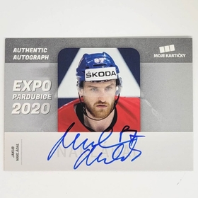 Jakub Nakládal 2020 MK EXPO Pardubice Autograph