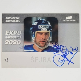Jiří Šejba 2020 MK EXPO Pardubice Autograph
