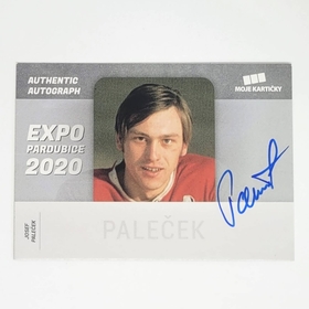 Josef Paleček 2020 MK EXPO Pardubice Autograph