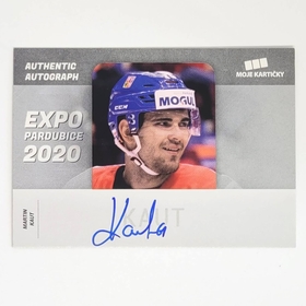 Martin Kaut 2020 MK EXPO Pardubice Autograph