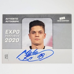 Matěj Blümel 2020 MK EXPO Pardubice Autograph