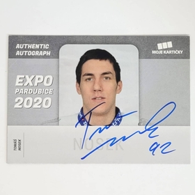 Tomáš Nosek 2020 MK EXPO Pardubice Autograph