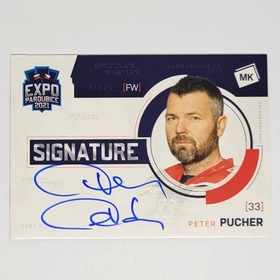 Peter Pucher 2021 MK EXPO Pardubice Autograph