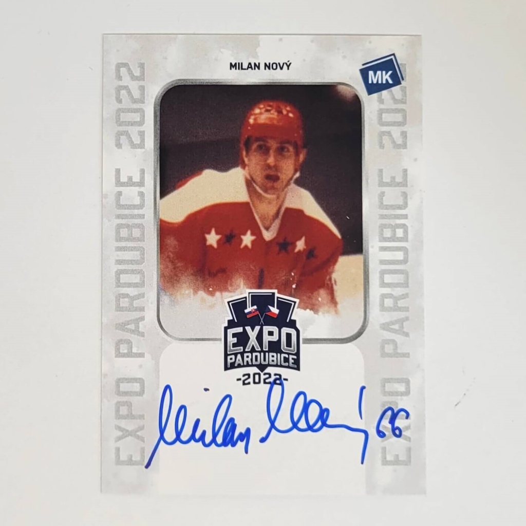 Milan Nový 2022 MK EXPO Pardubice Autograph