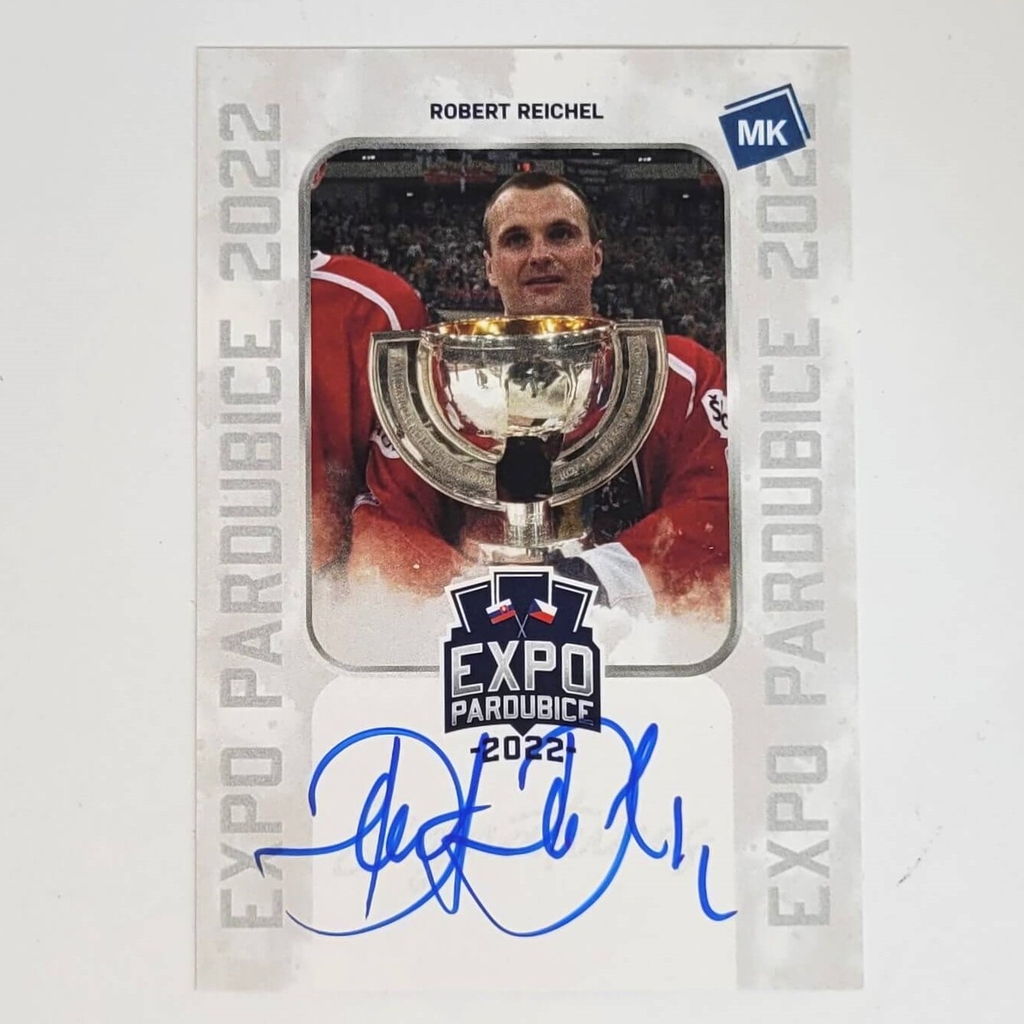 Robert Reichel 2022 MK EXPO Pardubice Autograph