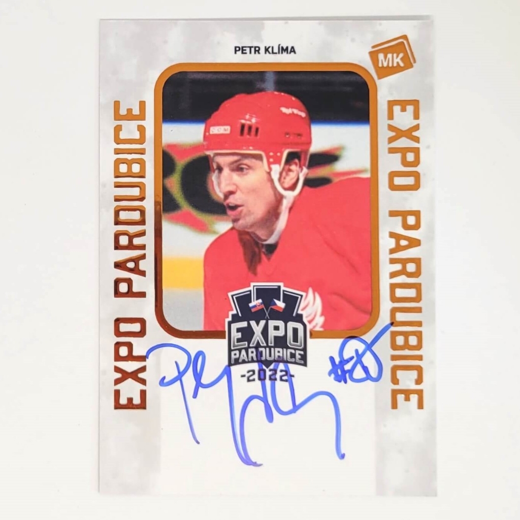 Petr Klíma 2022 MK EXPO Pardubice Autograph