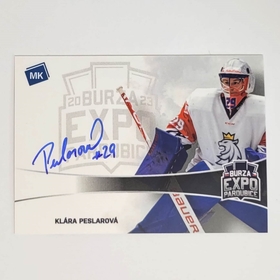 Klára Peslarová 2023 MK EXPO Pardubice Autograph