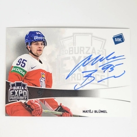 Matěj Blümel 2023 MK EXPO Pardubice Autograph