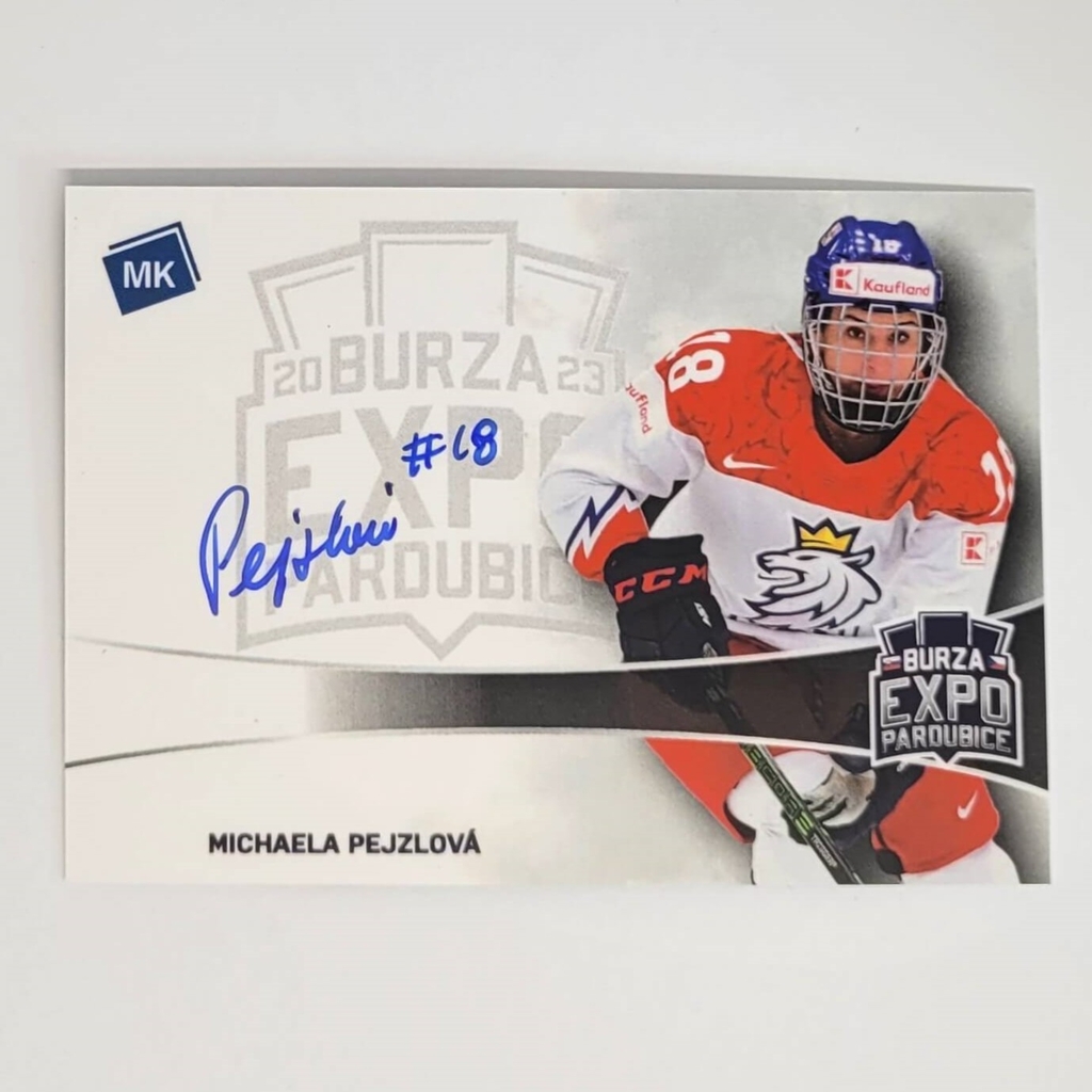 Michaela Pejzlová 2023 MK EXPO Pardubice Autograph