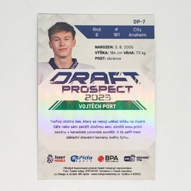 Vojtěch Port 2022/23 MK Draft Prospect PROMO