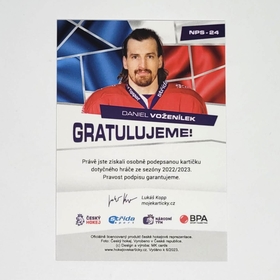 Daniel Voženílek 2022/23 MK National Pride Signatures PROMO