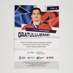 David Tomášek 2022/23 MK National Pride Signatures PROMO